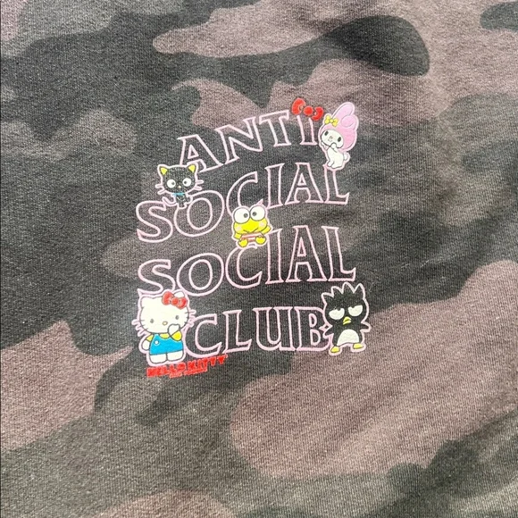 Anti social social club x hello kitty hoodie - Picture 3 of 6